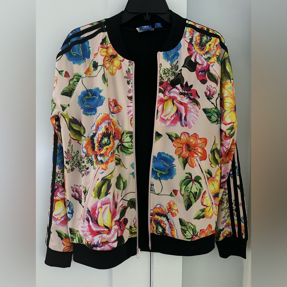 Adidas Floral Track Jacket